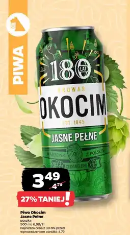 Netto Piwo Okocim Jasne Pełne oferta