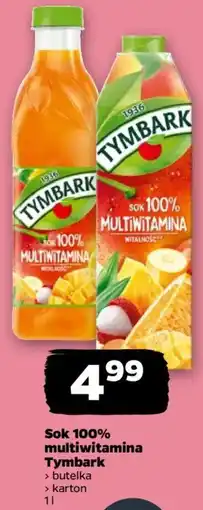Netto Sok 100% multiwitamina Tymbark oferta