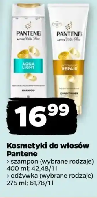 Netto Kosmetyki do włosów Pantene oferta