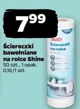 Netto Ściereczki bawełniane na rolce shine oferta