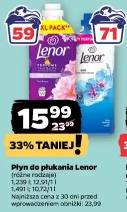 Netto Płyn do płukania Lenor oferta