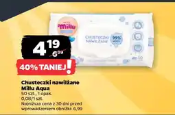 Netto Chusteczki nawilżane Millu Aqua oferta
