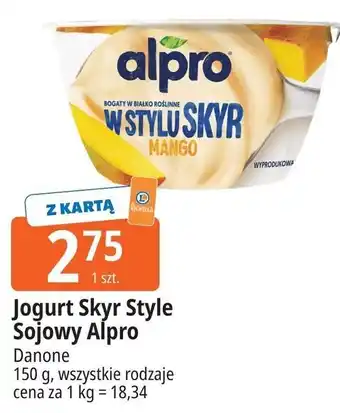 E.Leclerc Jogurt Skyr Style Sojowy Alpro oferta