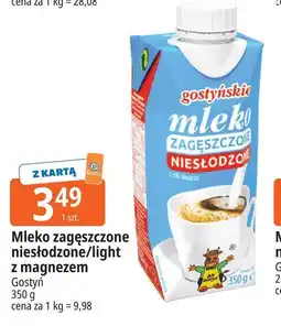 E.Leclerc Mleko zagęszczone niesłodzone/light z magnezem Gostyń oferta