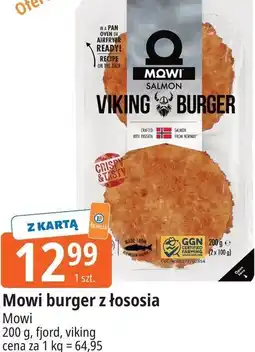 E.Leclerc Mowi burger z łososia oferta