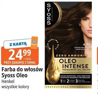 E.Leclerc Farba do włosów Syoss Oleo oferta