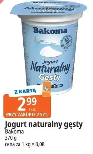 E.Leclerc Jogurt naturalny gęsty Bakoma oferta