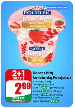 Dino Deser z bitą śmietanką Poezja Lux oferta