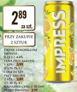 Dino Drink Lemon&Lime Impress oferta
