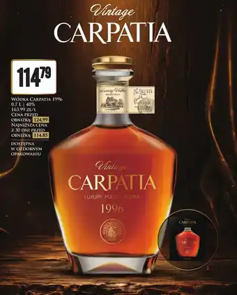 Dino Wódka Carpatia oferta