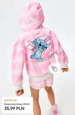 Sinsay Rozpinana bluza Stitch oferta