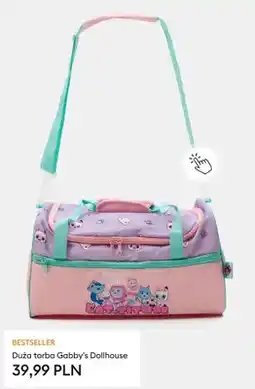 Sinsay Duża torba dziecięca Gabby's Dollhouse oferta