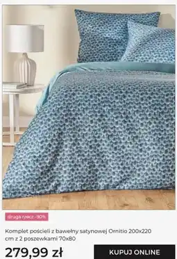 Home&You Komplet pościeli z bawełny satynowej Ornitio home&you oferta