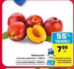 Carrefour Nektarynki Carrefour oferta