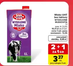 Carrefour Mleko bez laktozy Mlekovita oferta