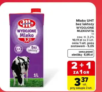Carrefour Mleko bez laktozy Mlekovita oferta