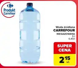 Carrefour Woda niegazowana Carrefour oferta