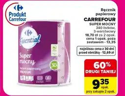Carrefour Ręcznik papierowy Carrefour oferta