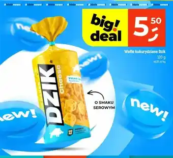 Wafle kukurydziane Dzik o smaku serowym
