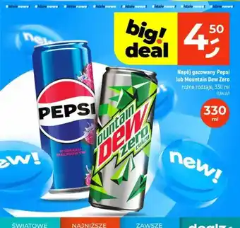 Napój gazowany Pepsi o smaku malinowym