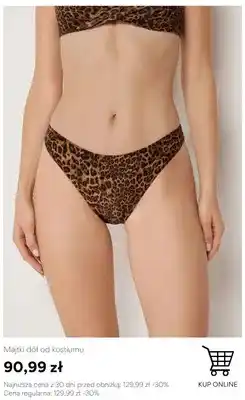 Calzedonia Majtki dół od kostiumu Calzedonia oferta