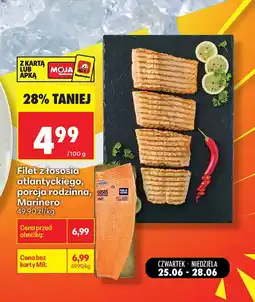 Biedronka Filet z łososia Marinero oferta