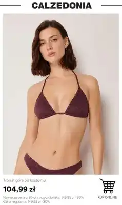 Calzedonia Góra od kostiumu trójkąt Calzedonia oferta