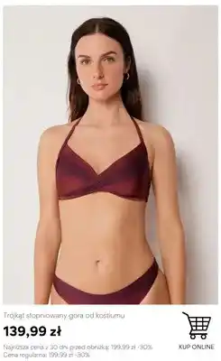 Calzedonia Góra od kostiumu kąpielowego trójkąt stopniowany Calzedonia oferta