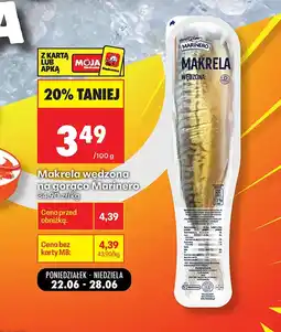 Biedronka Makrela wędzona Marinero oferta