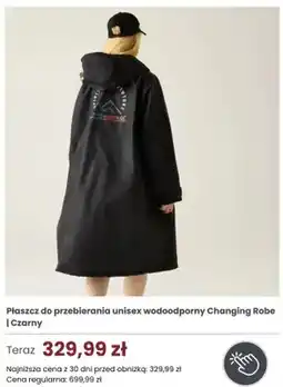 Regatta Płaszcz do przebierania unisex wodoodporny Regatta Changing Robe Czarny oferta