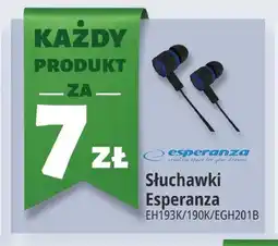 E.Leclerc Słuchawki Esperanza EH193K oferta