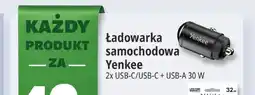E.Leclerc Ładowarka samochodowa Yenkee 2x USB-C/USB-C + USB-A 30W oferta
