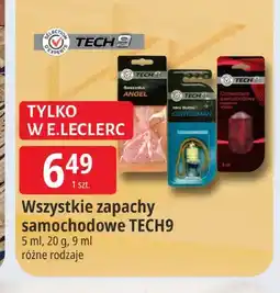 E.Leclerc Zapach samochodowy TECH9 Saszetka Angel oferta