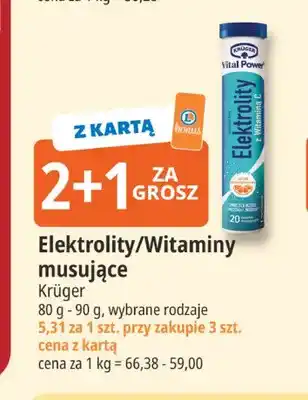 E.Leclerc Elektrolity musujące Krüger oferta