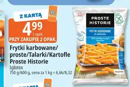 E.Leclerc Frytki proste Proste Historie oferta