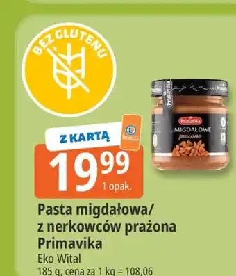 E.Leclerc Pasta migdałowa prażona Primavika oferta