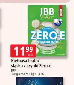 E.Leclerc Kiełbasa biała z szynki Zero-e JBB Bałdyga oferta
