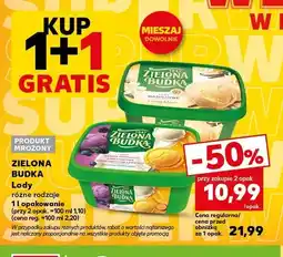 Kaufland Lody waniliowe z laską wanilii Zielona Budka oferta