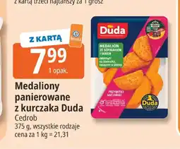 E.Leclerc Medaliony panierowane z kurczaka Duda oferta