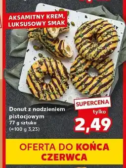 Kaufland Donut z nadzieniem pistacjowym oferta