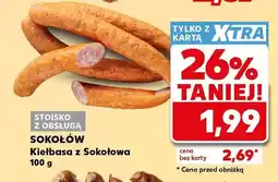 Kaufland Kiełbasa z Sokołowa Sokołów oferta