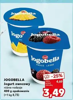 Kaufland Jogurt owocowy Zott Jogobella owoce leśne oferta