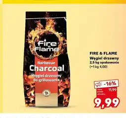 Kaufland Węgiel drzewny Fire & Flame oferta