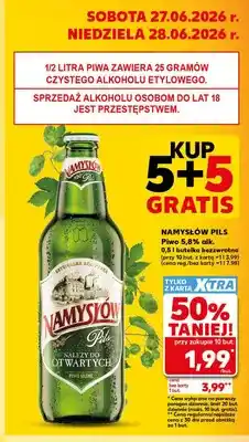 Kaufland Piwo Namysłów Pils oferta