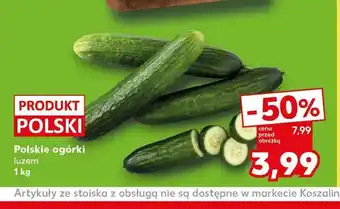 Kaufland Ogórki polskie luzem oferta