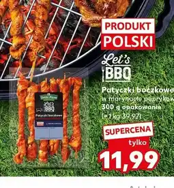 Kaufland Patyczki boczkowe w marynacie paprykowej Let's BBQ oferta
