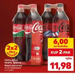 Kaufland Napój gazowany Coca-Cola Zero 2-pak oferta