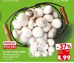 Kaufland Pieczarki polskie K-Stąd Takie Dobre oferta