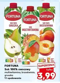 Kaufland Sok 100% owocowy Fortuna multiwitamina oferta