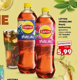 Kaufland Napój herbaciany gazowany Lipton Sparkling Lemon & Yuzu oferta